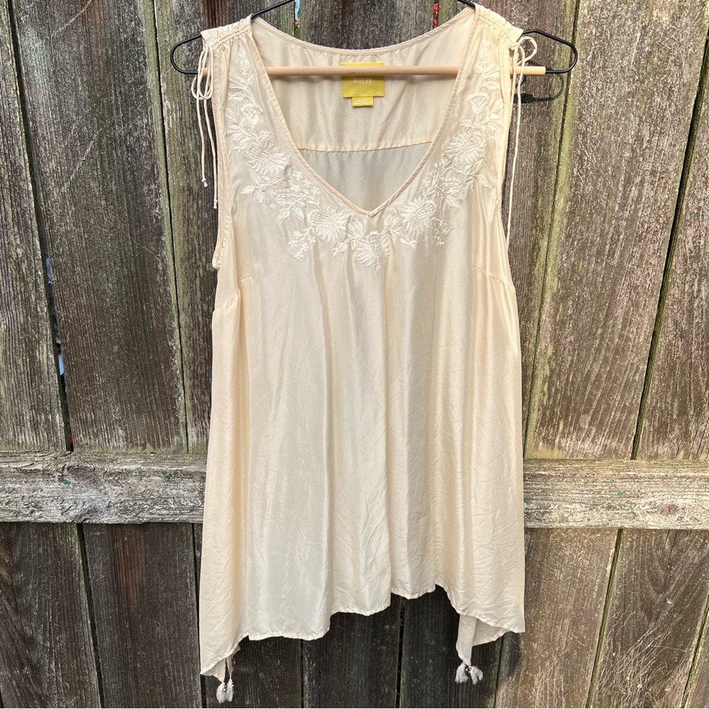 Maeve Silk Anthropology Tank Blouse